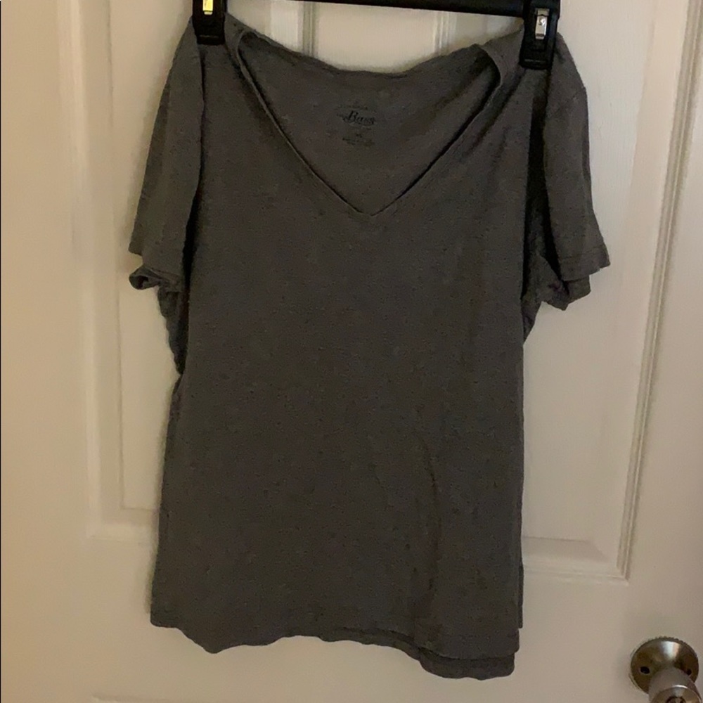 Bass gray t shirt